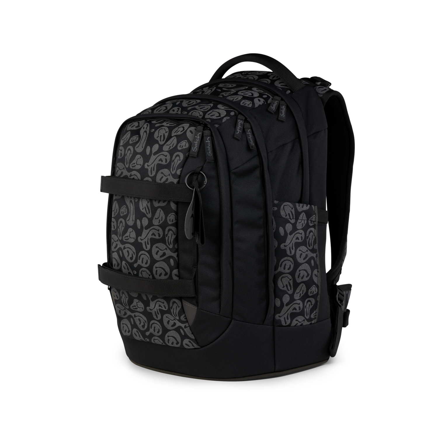 satch Pack Schulrucksack Set Blurry Faces