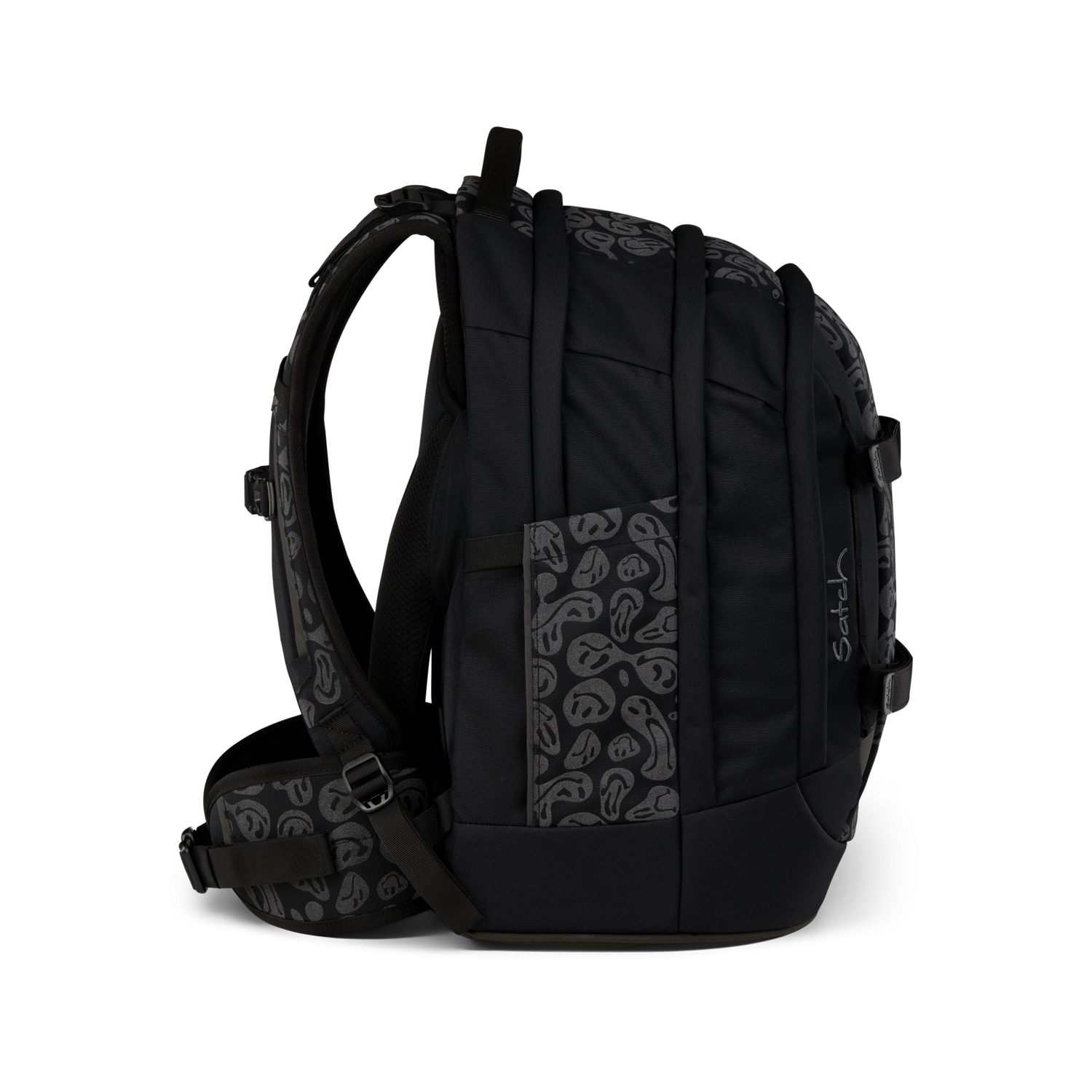 satch Pack Schulrucksack Set Blurry Faces
