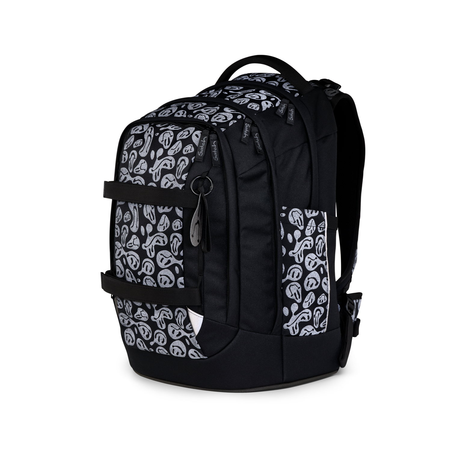 satch Pack Schulrucksack Set Blurry Faces