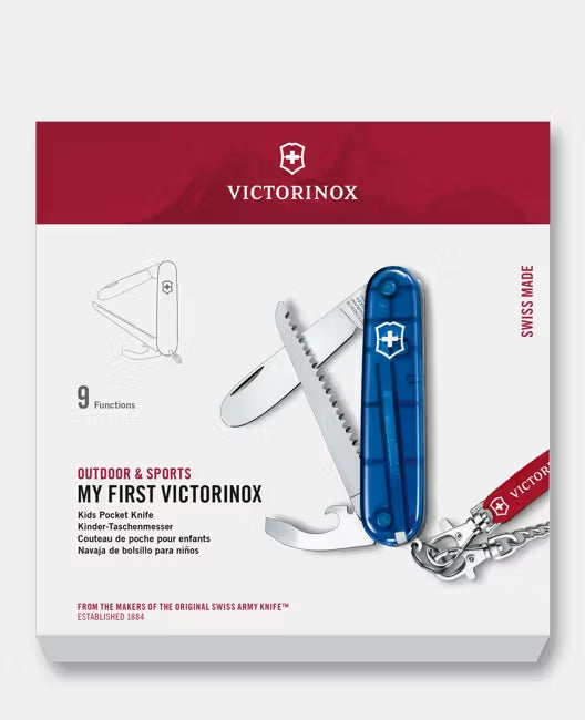 Victorinox My First transparent blau