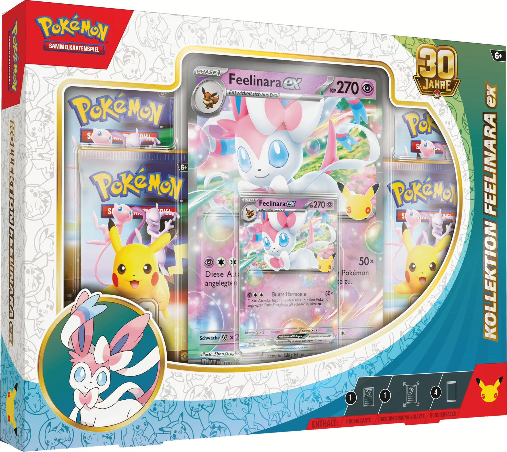 Pokémon 30 Jahre Edition Fellinara ex- Kollektion VORBESTELLUNG!! - Erstausgabe ab 16.09.2026