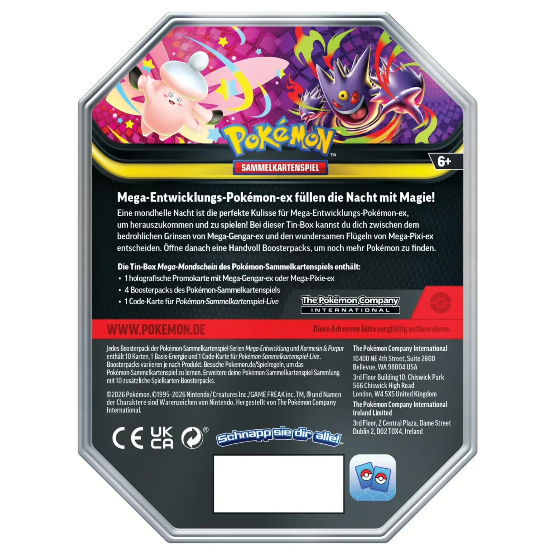 Pokèmon TIN 129 Mega Pixie