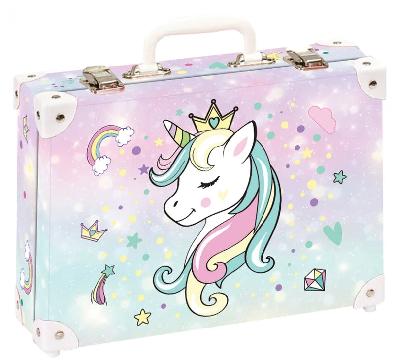 Mehrzweckkoffer, Handarbeitskoffer Einhorn