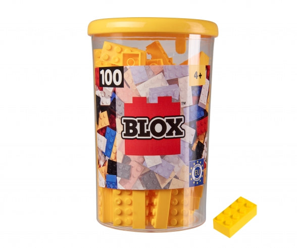 Blox Klemmbausteine 8er gelb 100 Stk