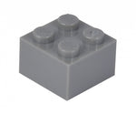 Blox Klemmbausteine 4er graue 100 Stk