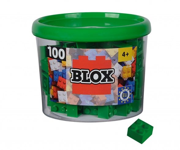 Blox Klemmbausteine 4er grüne 100 Stk