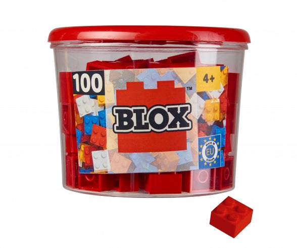 Blox Klemmbausteine 4er rot 100 Stk