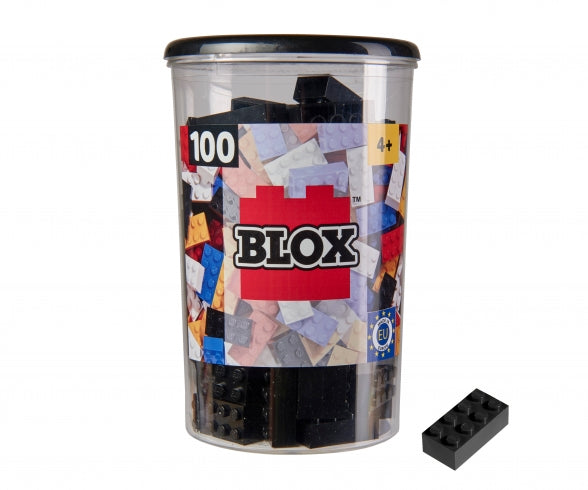 Blox Klemmbausteine 8er schwarz 100 Stk