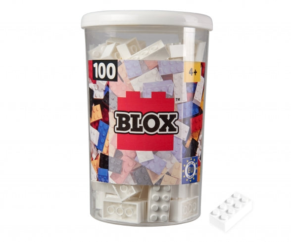 Blox Klemmbausteine 8er weiß 100 Stk