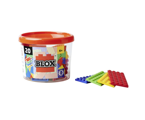 Blox Klemmbausteine 20 Stk kleine Platten