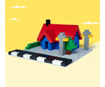 Blox Klemmbausteine 4 Stk Bauplatten je 25 x 25cm