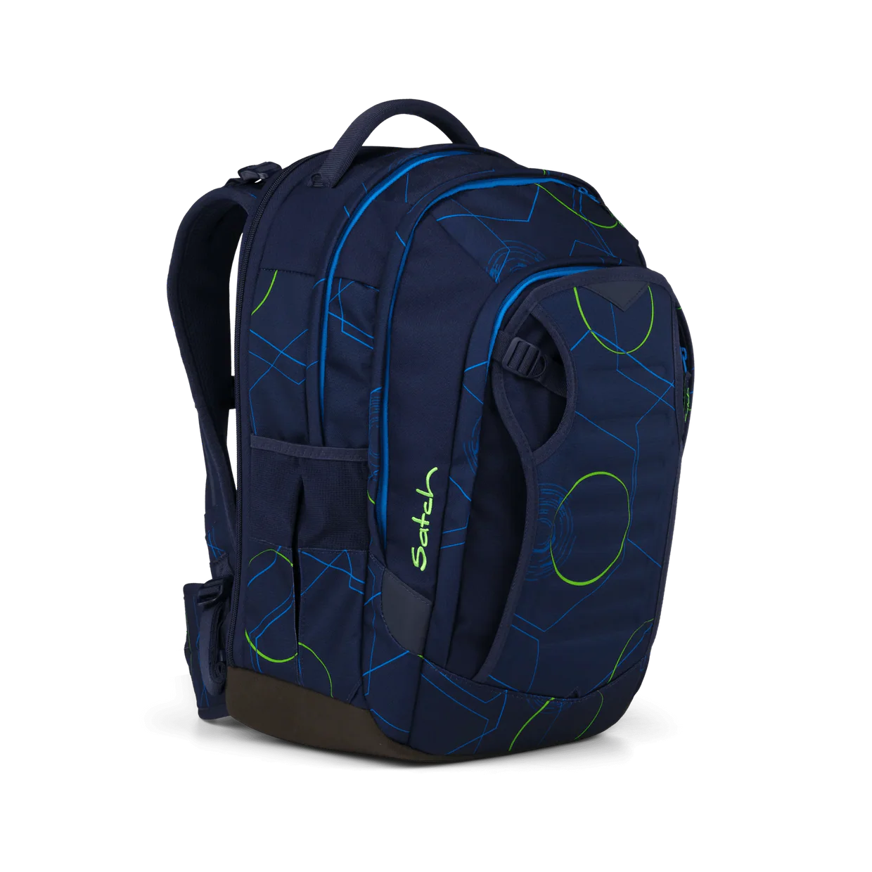 satch Match Plus Schulrucksack  Blue Tech