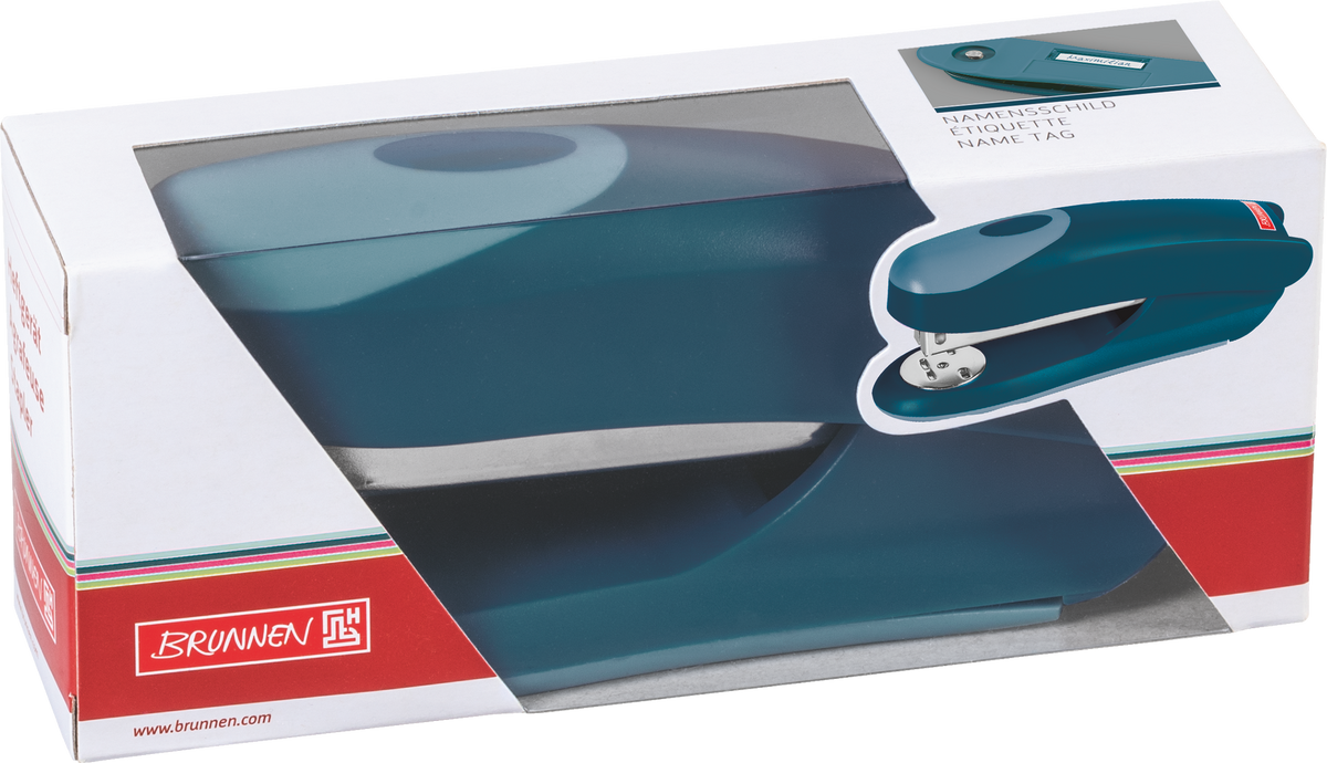 Brunnen - Hefter Soft-Touch Typ 24/6 denim