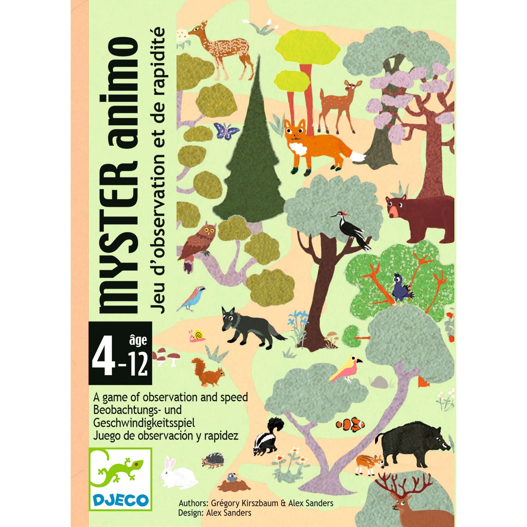Myster animo - Beobachtungsspiel mit Geschwindigkeit