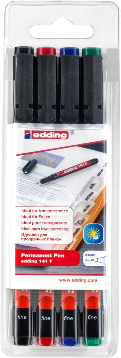 EDDING 141-f permanent pen 4 Set (Kopie)