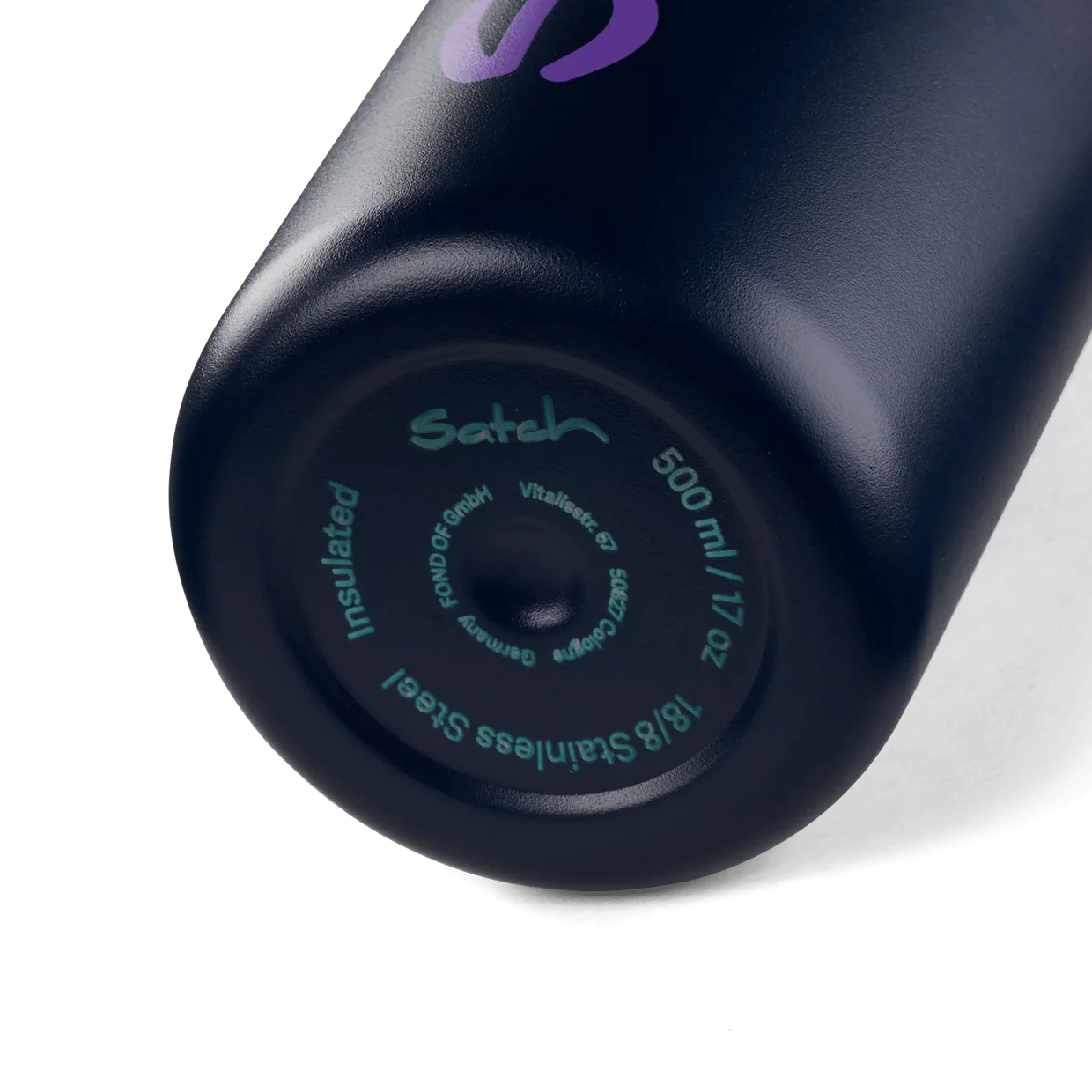 satch Pink Graffiti Edelstahl Trinkflasche