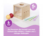 Eichhorn Montessori Box mit Kugeln