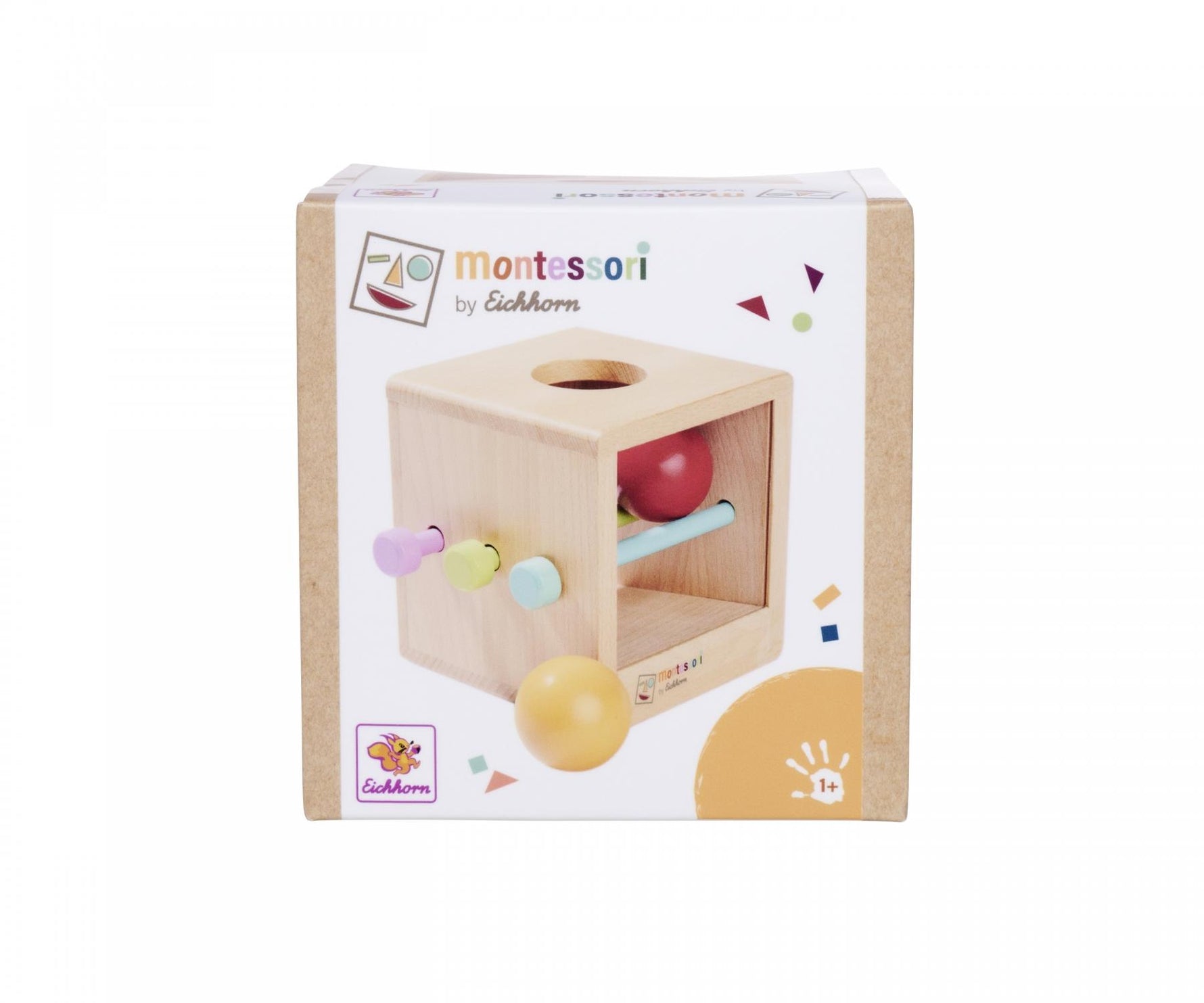 Eichhorn Montessori Box mit Kugeln