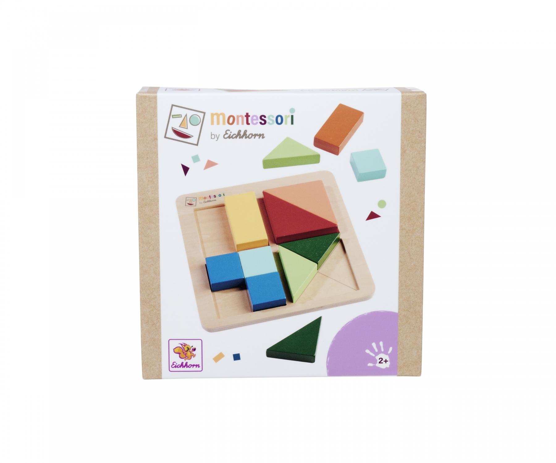 Eichhorn Montessori Formen Puzzle
