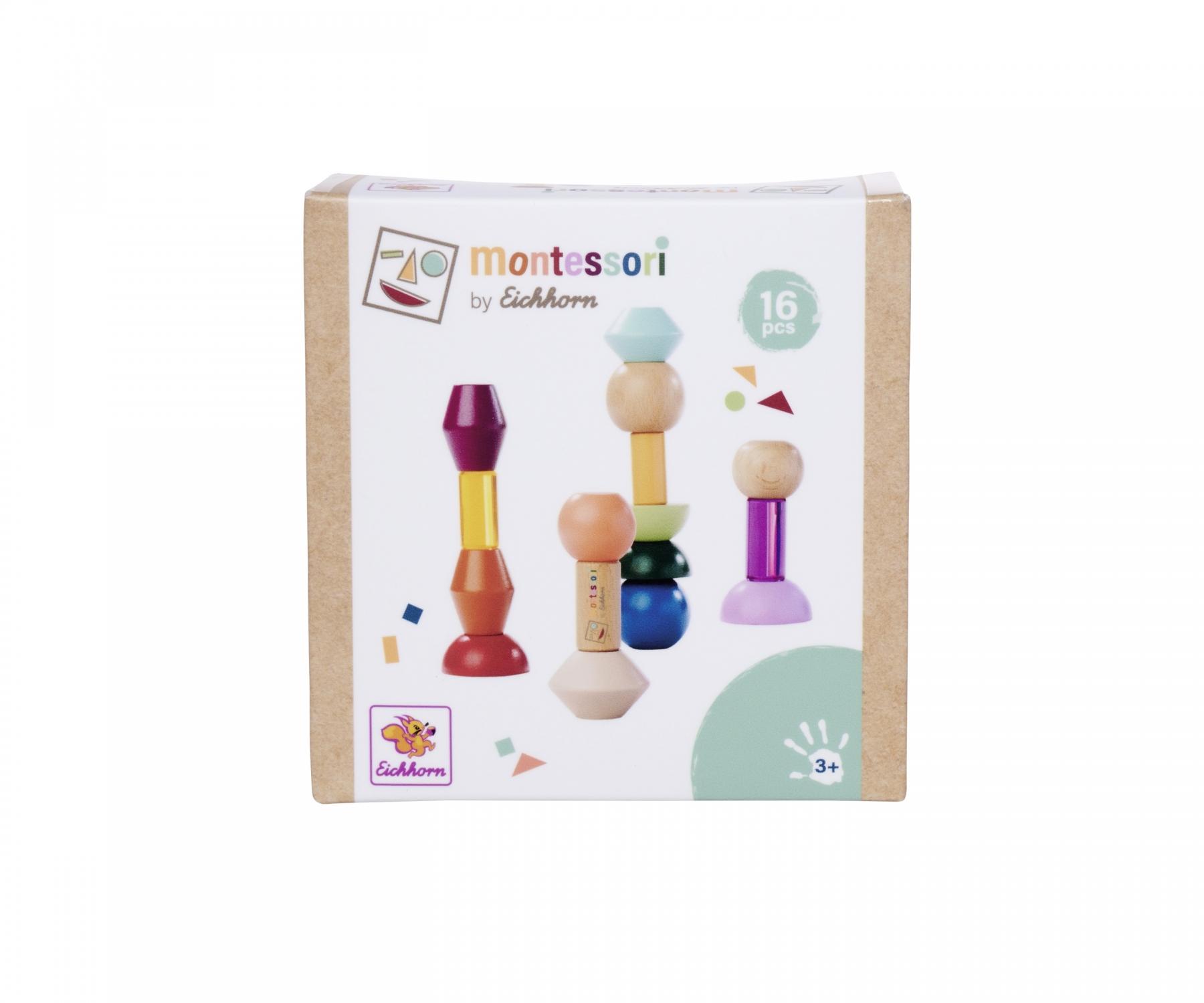 Eichhorn Montessori Stapel Perlen