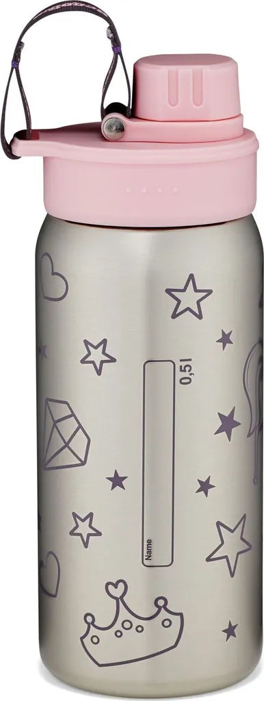 ergobag Trinkflasche Edelstahl rosa