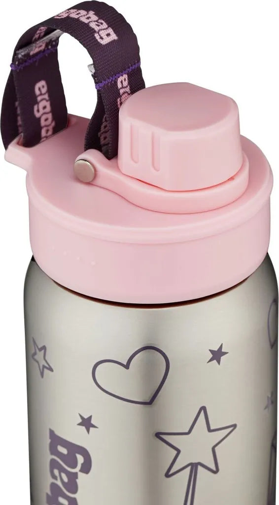 ergobag Trinkflasche Edelstahl rosa
