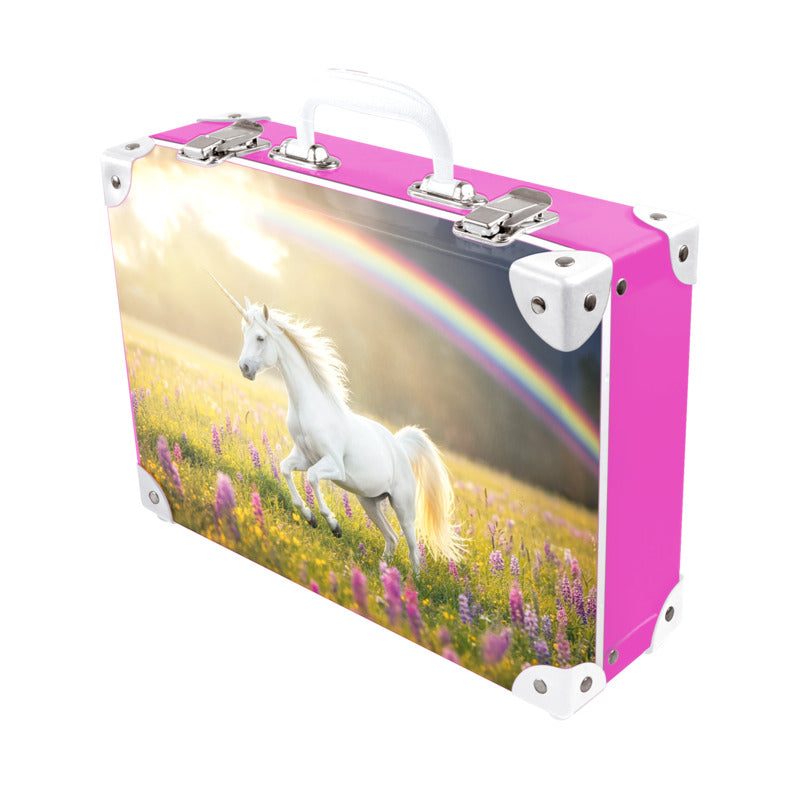 Mehrzweckkoffer, Handarbeitskoffer Einhorn
