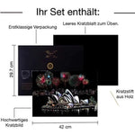 FiguredArt  - Kratzbild Eifelturm