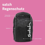 ergobag satch Regencape Mint Regenschutz