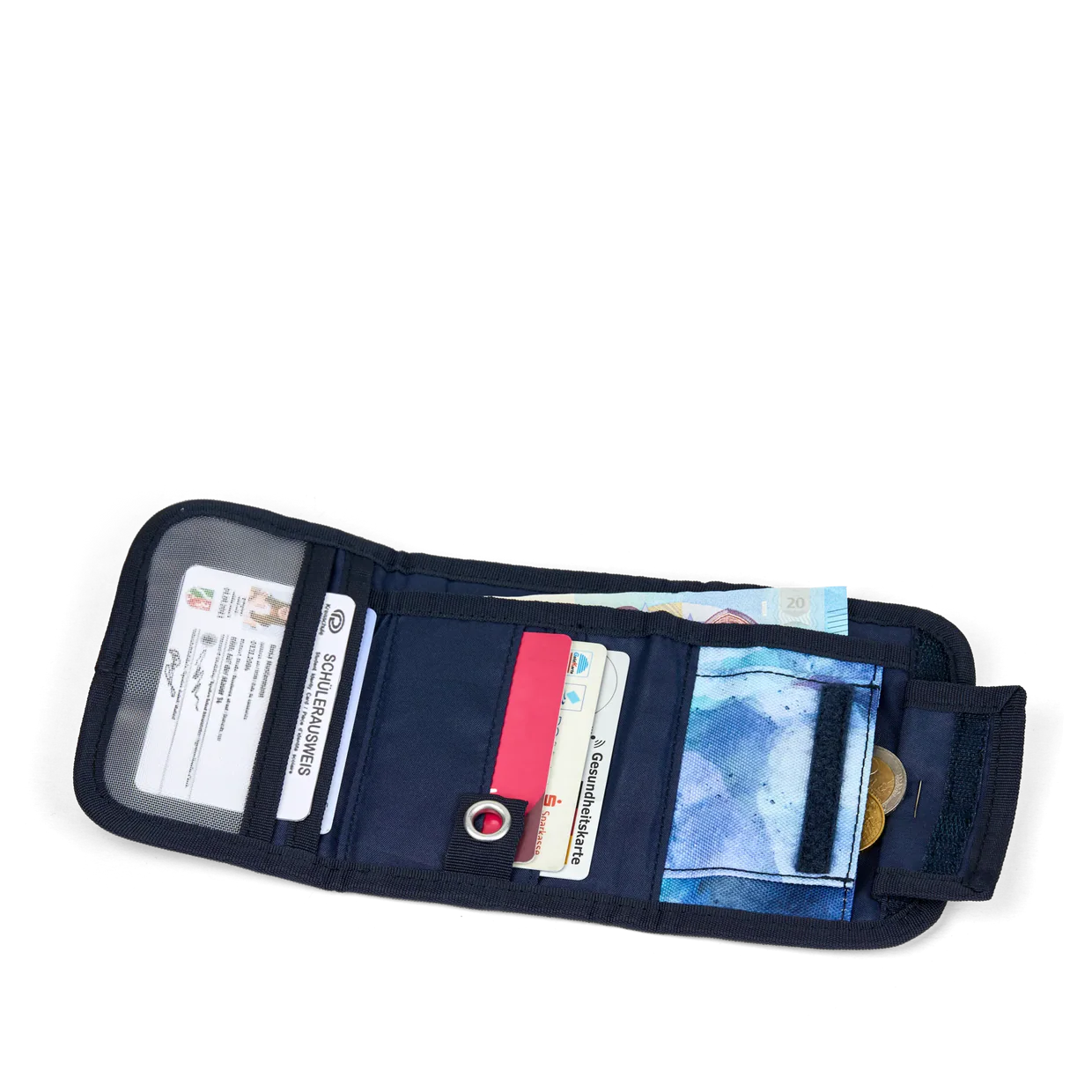 ergobag satch Geldbeutel Blurry Sky