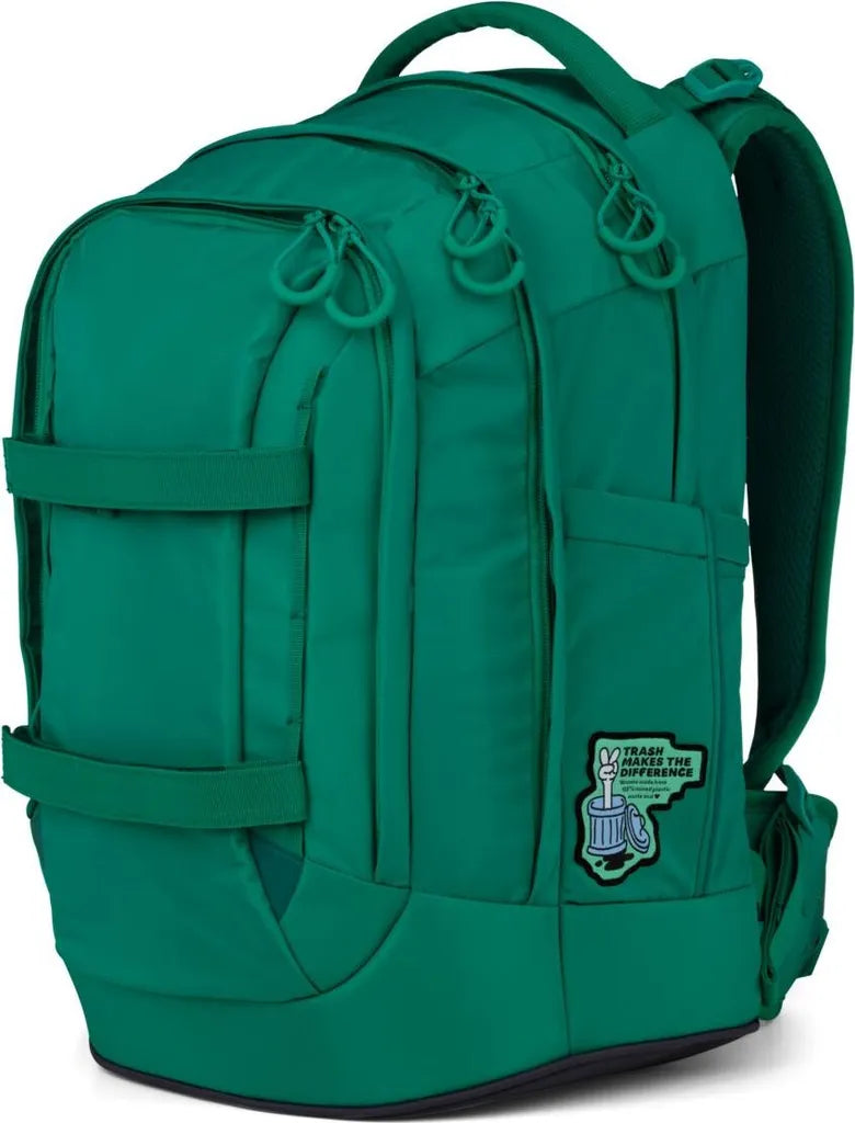 ergobag satch Pack Schulrucksack Set Fearless Green
