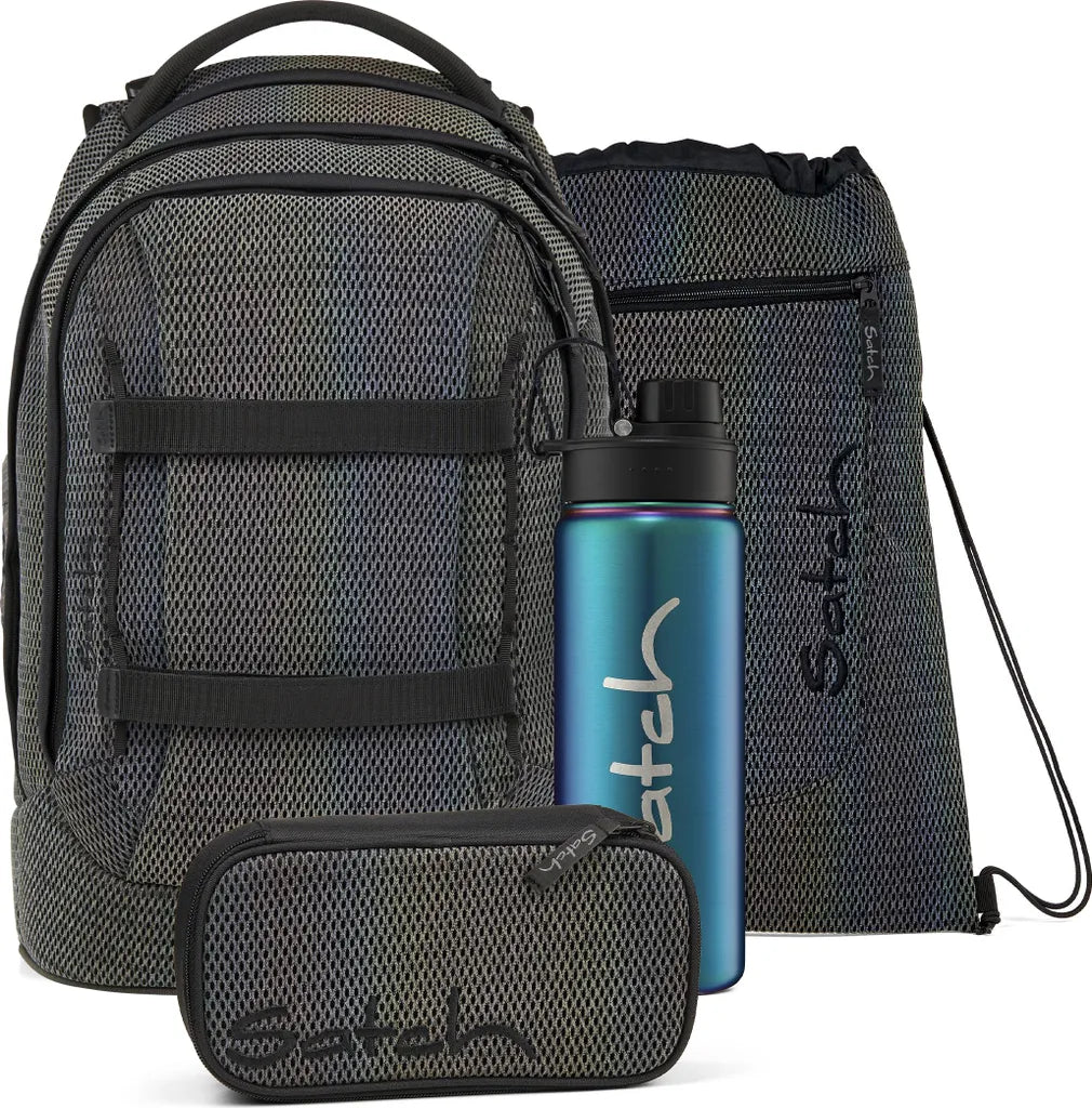 satch Pack Schulrucksack Set Hidden Rainbow