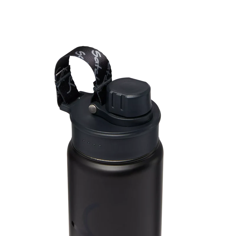 ergobag satch Schwarz Edelstahl Trinkflasche