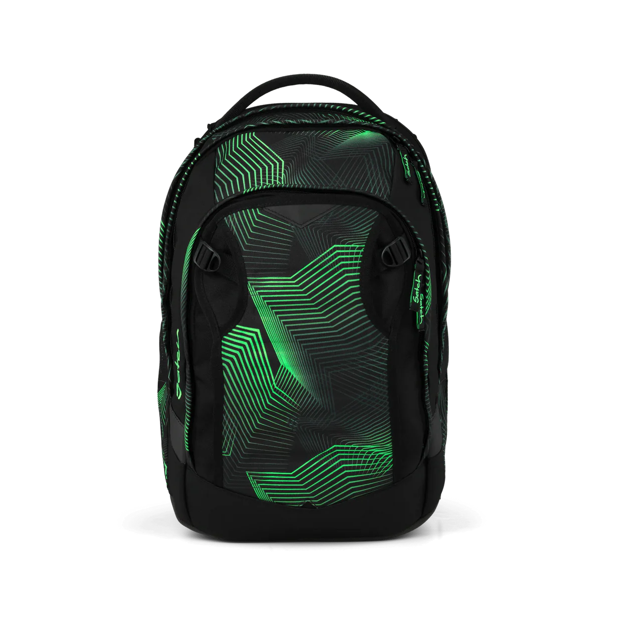 satch Match Plus Schulrucksack  Seismic Green