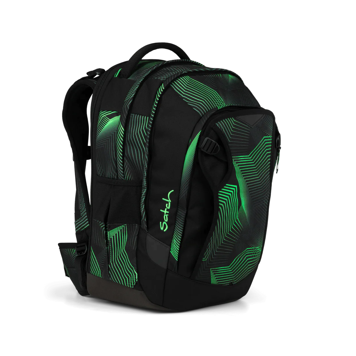 satch Match Plus Schulrucksack  Seismic Green