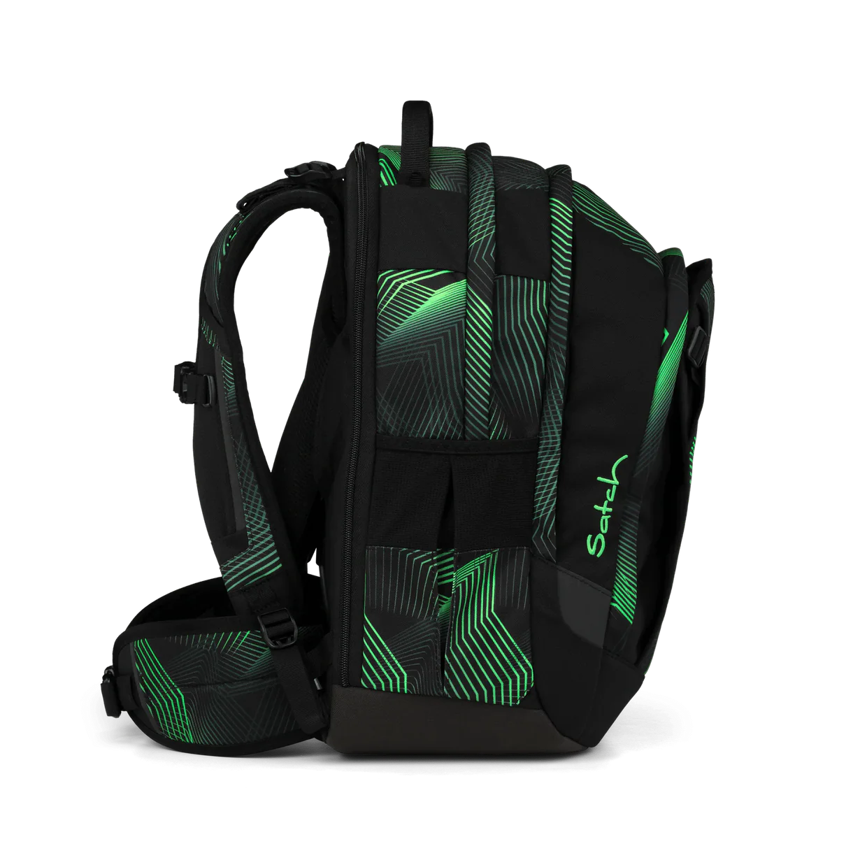 satch Match Plus Schulrucksack  Seismic Green