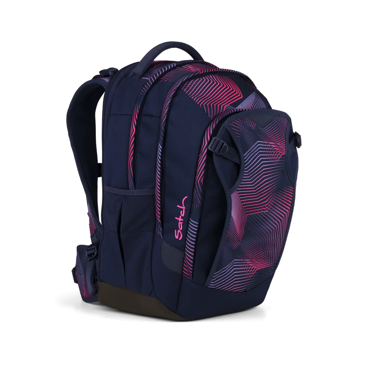 satch Match Plus Schulrucksack  Seismic Pink