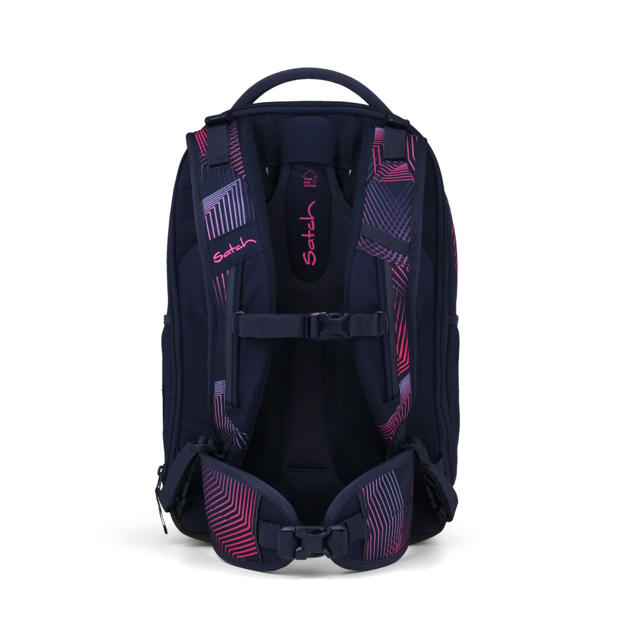 satch Match Plus Schulrucksack  Seismic Pink