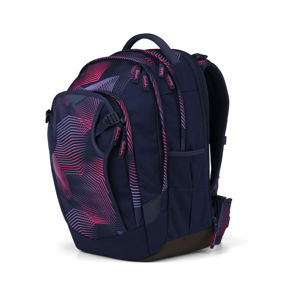 satch Match Plus Schulrucksack  Seismic Pink