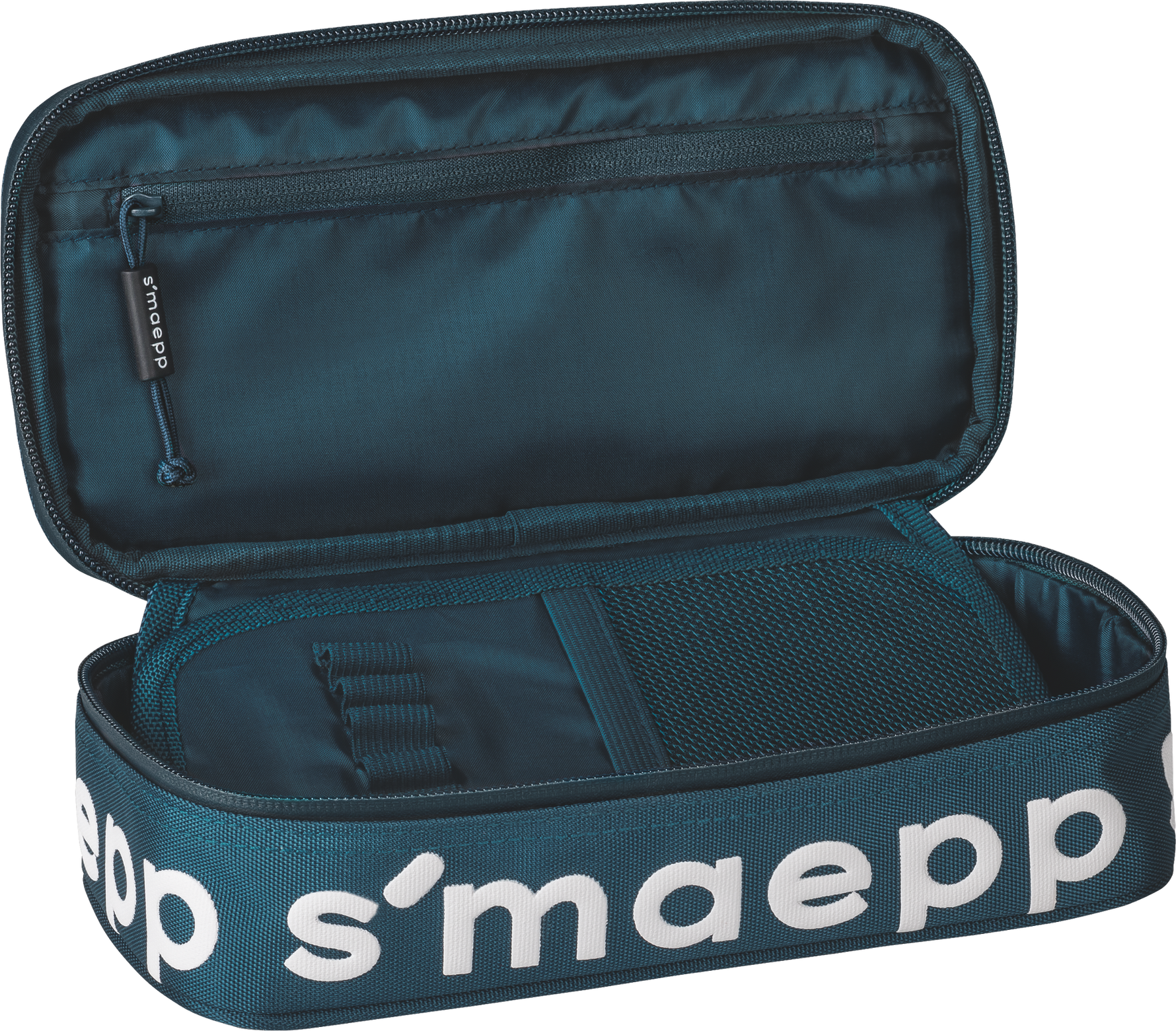 Brunnen s`maepp Schlamperbox - Schüttelpenal denim
