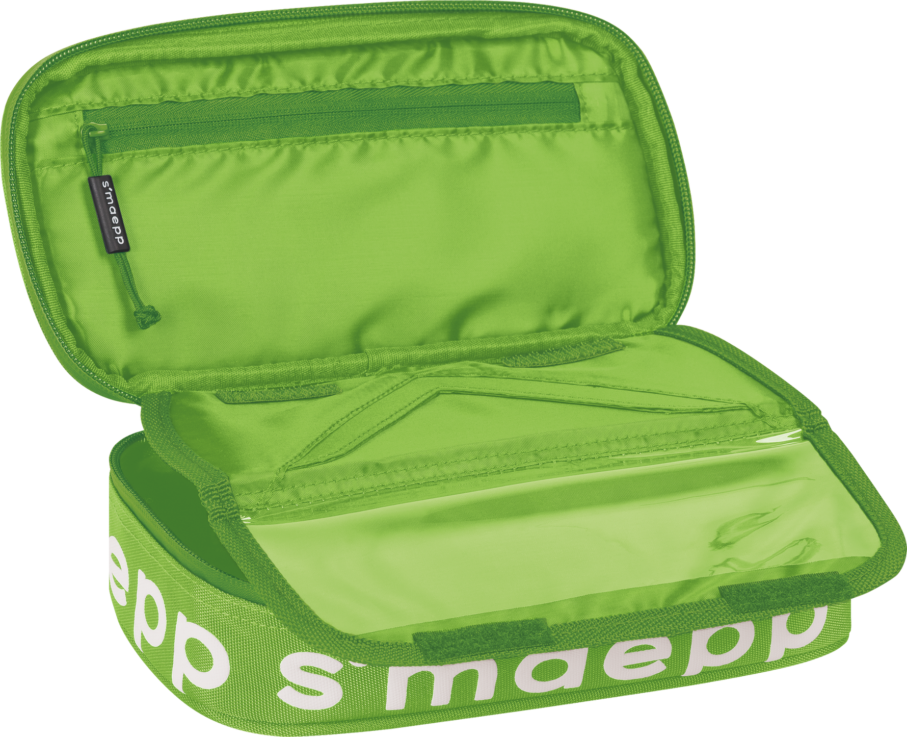 Brunnen s`maepp Schlamperbox - Schüttelpenal kiwi