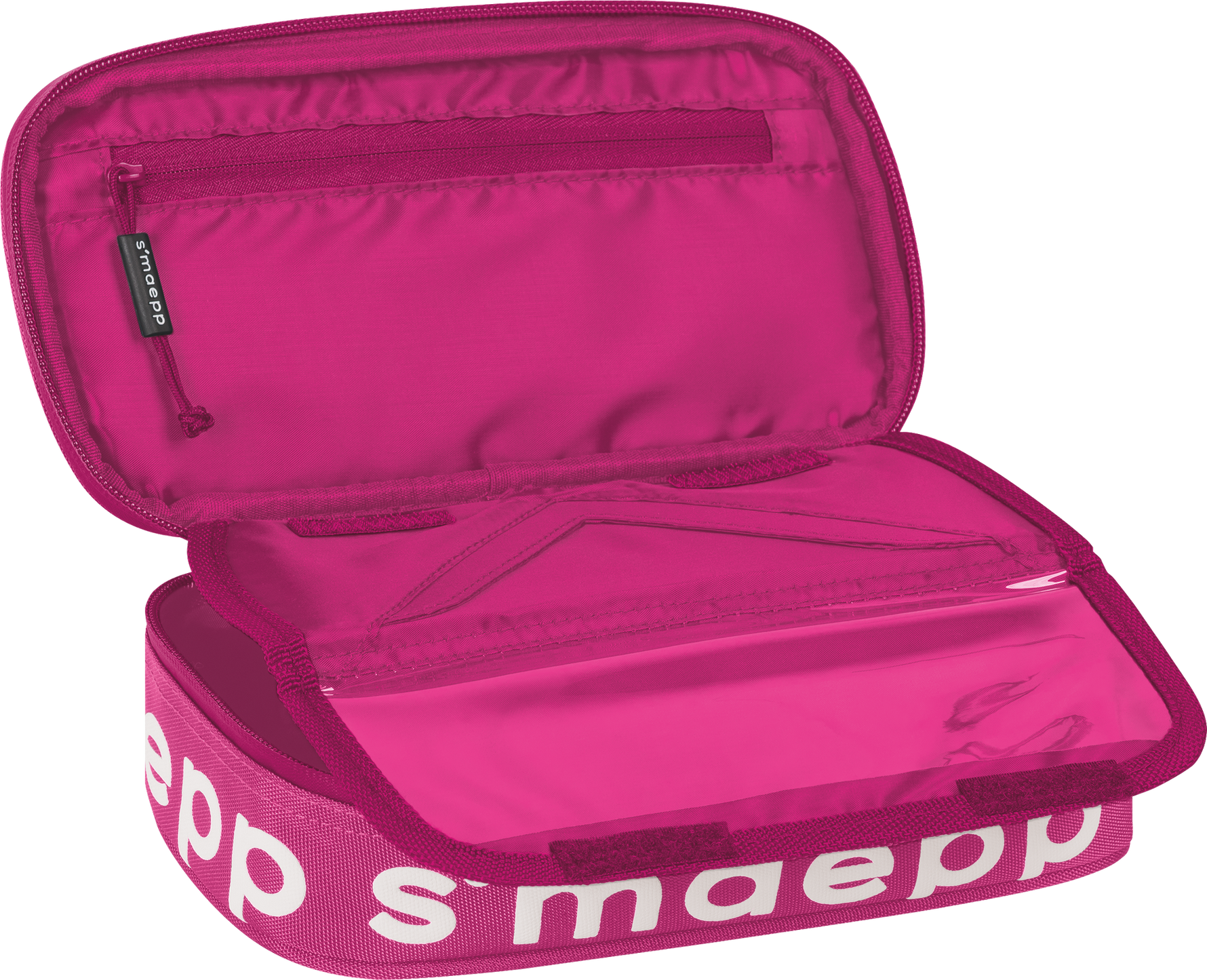 Brunnen s`maepp Schlamperbox - Schüttelpenal pink