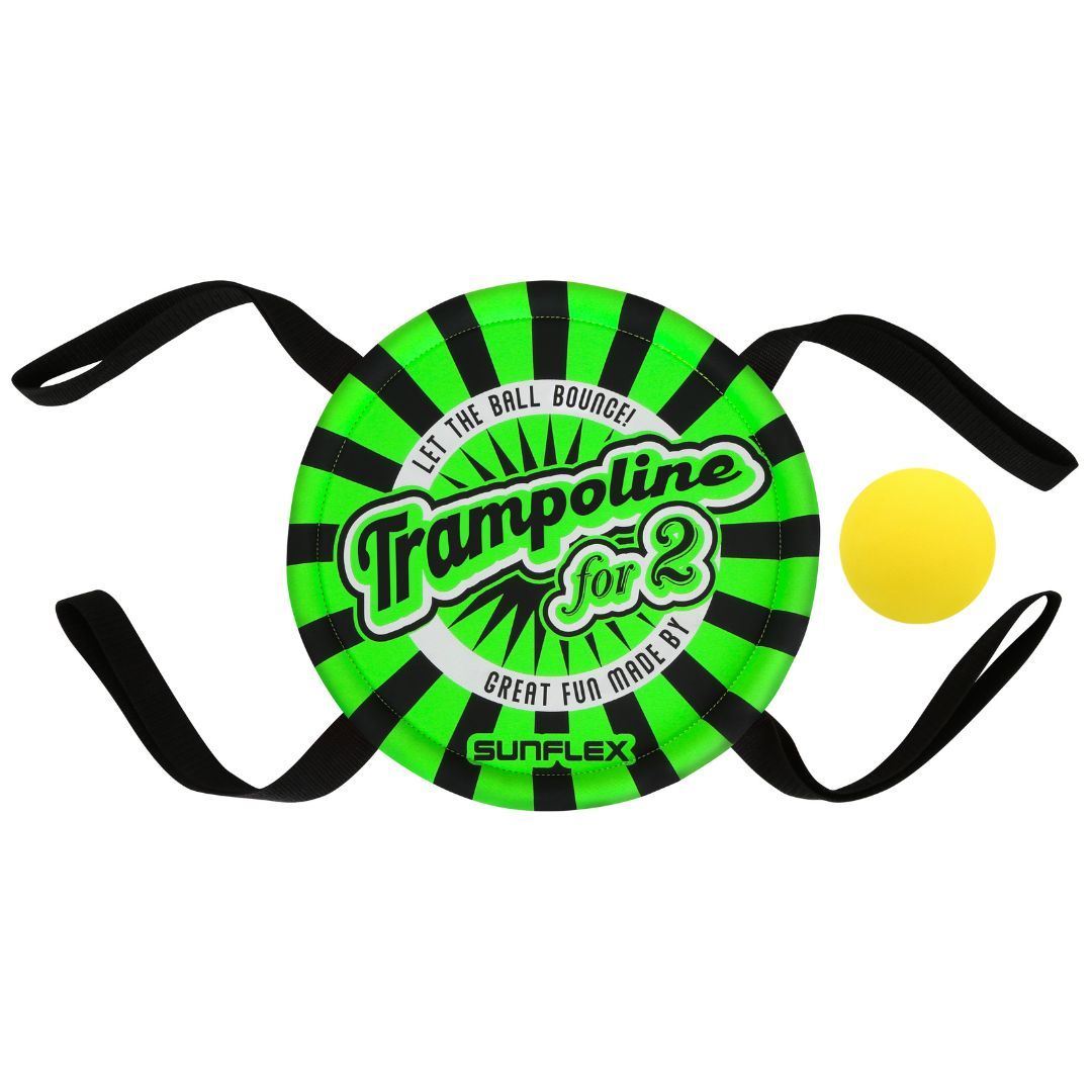 sunflex Trampoline für 2 Spieler grün