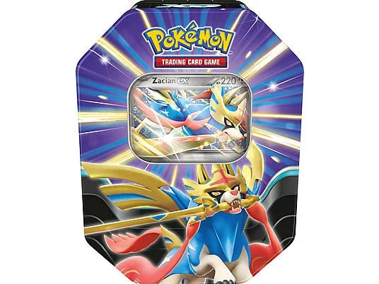 Pokémon-Sammelkartenspiel: Tin-Box Schlagkräftige Legenden: Zacian-ex